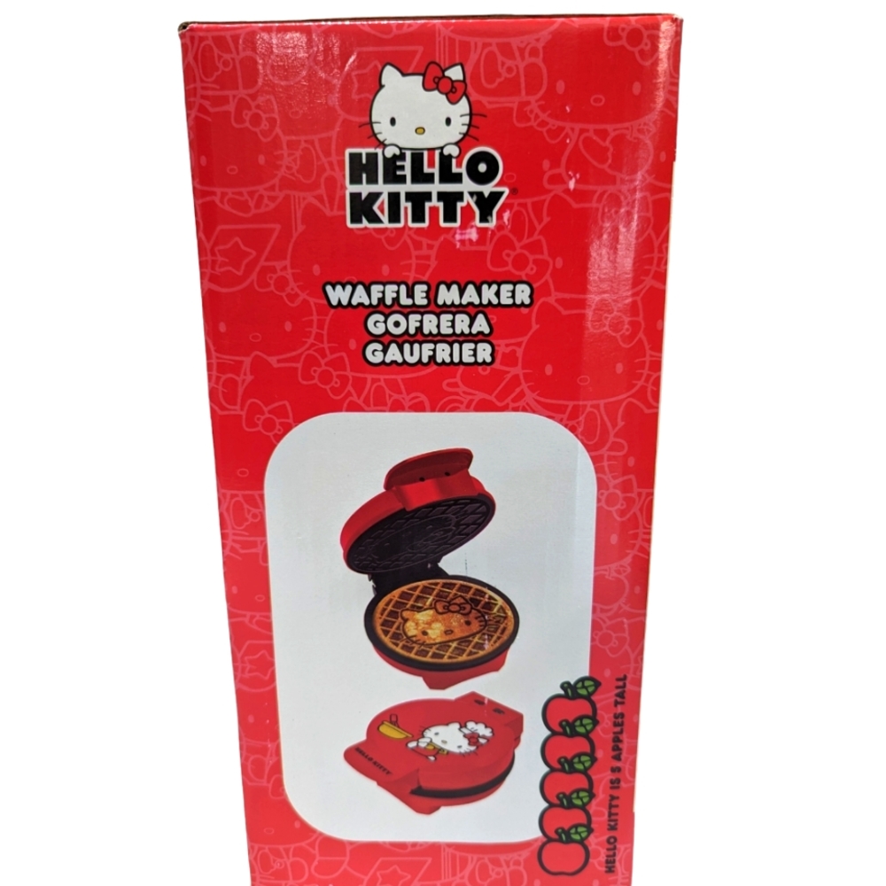 Hello Kitty Red Waffle Maker - Picture 3 of 5
